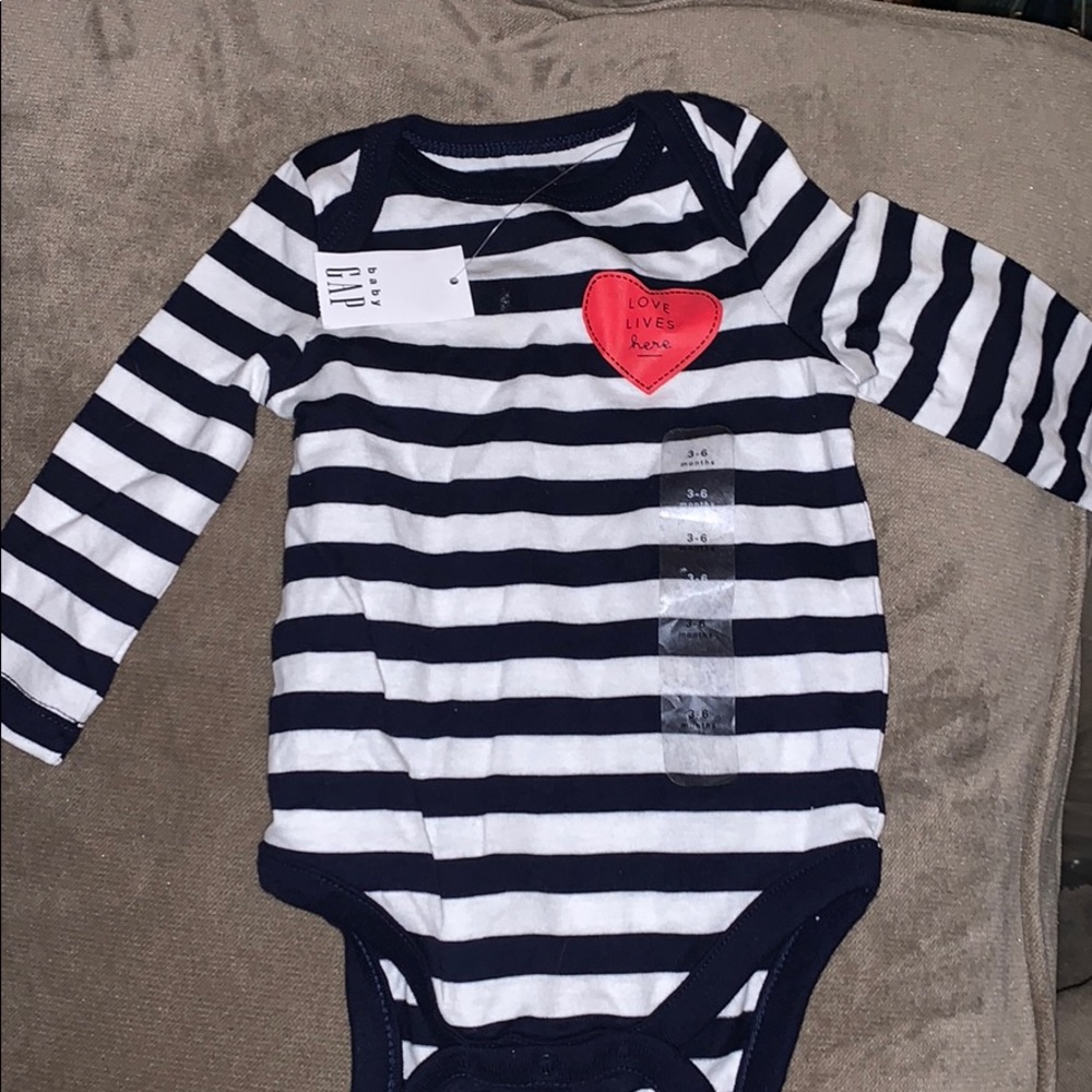 Baby onesie long sleeve NWT